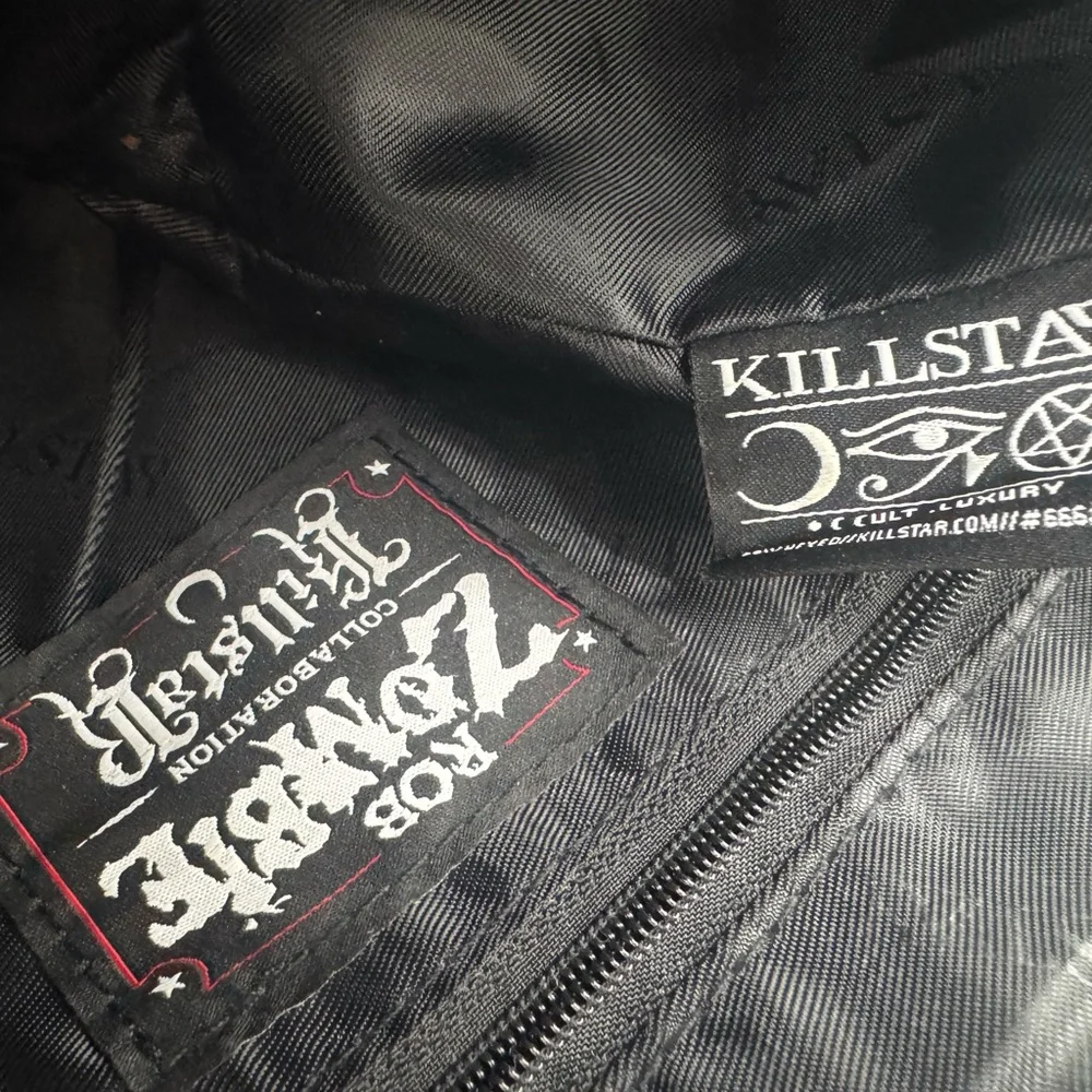 Killstar Rob Zombie Black and Red Handbag Set - Picture 12 of 16